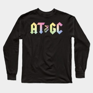 ATGC Molecular Biology Genetics Long Sleeve T-Shirt